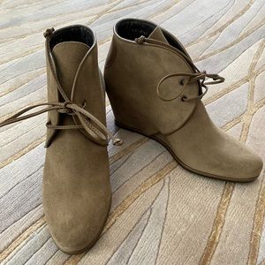 Stuart Weitzman Kalahari suede wedge boots